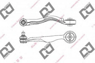 DJ PARTS da1191 -  Рычаг независимой подвески колеса, подвеска колеса